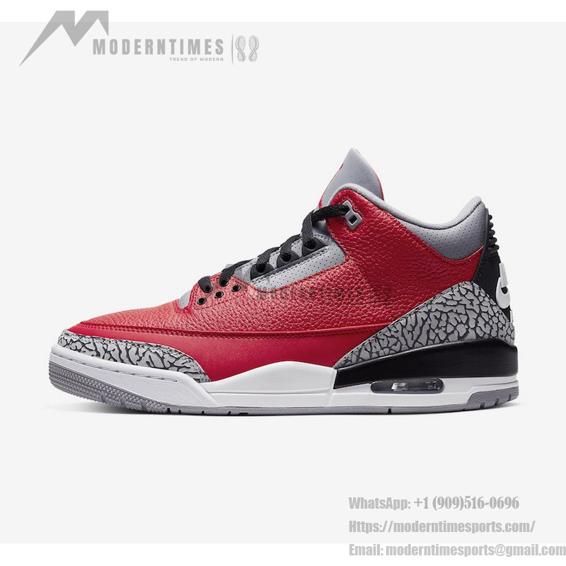 Limited Edition Air Jordan 3 Retro SE Unite CHI Exclusive Classic Casual Sneakers CU2277-600