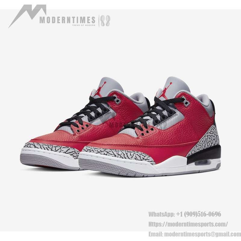 Limited Edition Air Jordan 3 Retro SE Unite CHI Exclusive Classic Casual Sneakers CU2277-600