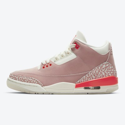 Limited Edition Air Jordan 3 WMNS “Rust Pink” Classic Women's Sneakers CK9246-600