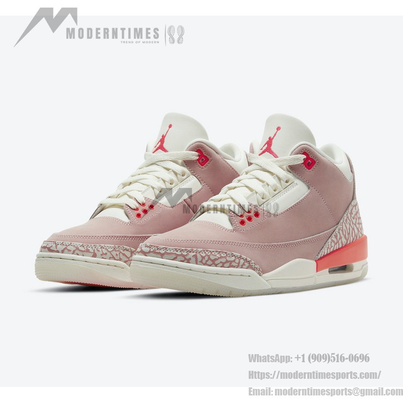 Air Jordan 3 WMNS “Rust Pink” CK9246-600 Women's Sneakers