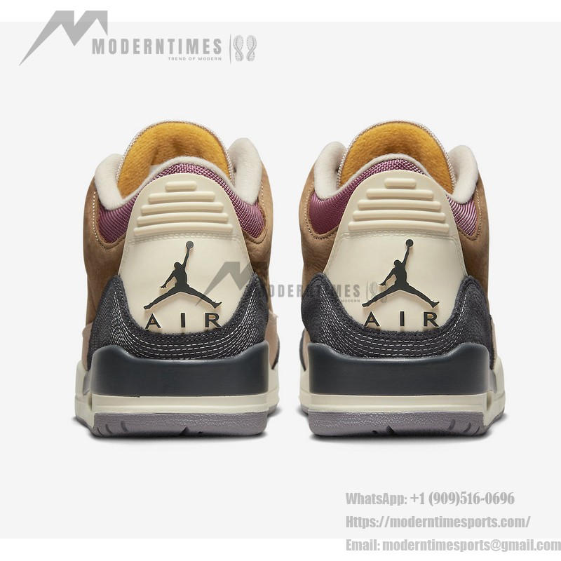 Weather-Resistant Air Jordan 3 Winterized "Archaeo Brown" DR8869-200 Sneakers