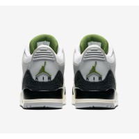 Limited Edition Air Jordan 3 Tinker “Chlorophyll” Classic Casual Sneakers 136064-006