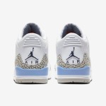 Air Jordan 3 Retro "UNC" North Carolina Blue Classic Casual Sneakers