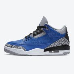 Air Jordan 3 Varsity Royal Blue Classic Casual Sneakers