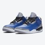 Air Jordan 3 Varsity Royal Blue Classic Casual Sneakers