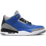 Air Jordan 3 Varsity Royal Blue Classic Casual Sneakers