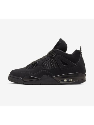 Air Jordan 4 "Black Cat" CU1110-010 - All-Black Classic Design, Must-Have Fashion Sneaker!