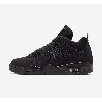 Air Jordan 4 "Black Cat" CU1110-010 - All-Black Classic Design, Must-Have Fashion Sneaker!