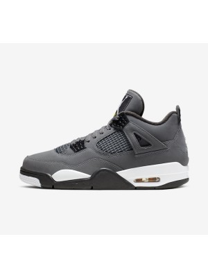 Air Jordan 4 Retro Cool Grey 2019 308497-007 Sneakers - Classic Grey Colorway, Stylish Design Reissued