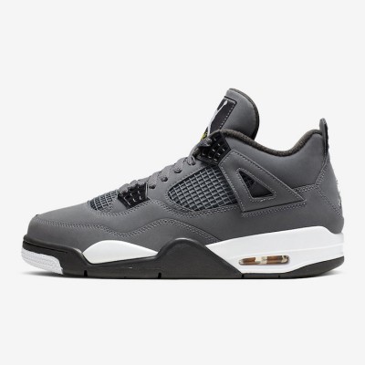 Air Jordan 4 Retro Cool Grey 2019 308497-007 Sneakers - Classic Grey Colorway, Stylish Design Reissued