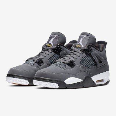 Air Jordan 4 Retro Cool Grey 2019 308497-007 Sneakers - Classic Grey Colorway, Stylish Design Reissued