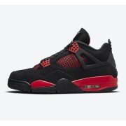 Air Jordan 4 Retro Red Thunder CT8527-016 スニーカー - クラシックデザインと大胆な赤黒配色