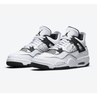 Men's Air Jordan 4 Retro 'DIY' DC4101-100 - Customizable White and Black Sneakers with Ultimate Comfort and Style