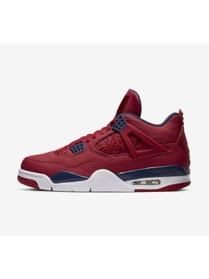 Air Jordan 4 "FIBA Gym Red" CI1184-617 - Vibrant Red Design, Iconic Basketball Heritage