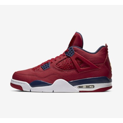 Air Jordan 4 "FIBA Gym Red" CI1184-617 - Vibrant Red Design, Iconic Basketball Heritage