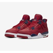 Air Jordan 4 "FIBA Gym Red" CI1184-617 - Vibrant Red Design, Iconic Basketball Heritage