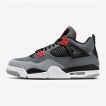 Air Jordan 4 Infrared DH6927-061 Sneakers - Classic Black with Bold Infrared Accents