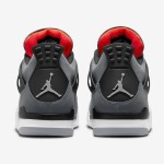 Air Jordan 4 Infrared DH6927-061 Sneakers - Classic Black with Bold Infrared Accents