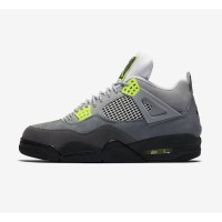 Air Jordan 4 Retro SE Neon 95 CT5342-007 Sneakers - Classic Design with Vibrant Neon Accents