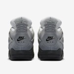 Grey and neon Air Jordan 4 Retro SE Neon 95 CT5342-007 Sneakers