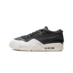 Air Jordan 4 RM "Black Sail" FQ7939-001 low-top sneakers in black and white