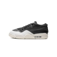 Air Jordan 4 RM "Black Sail" FQ7939-001 - Trendy Low-Top Sneakers, Comfortable, Durable, Streetwear Classic