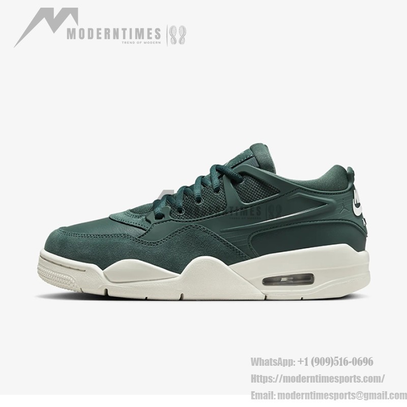 Air Jordan 4 RM Low "Oxidized Green" FQ7940-300 low-top sneakers in oxidized green