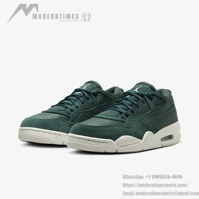 Air Jordan 4 RM Low "Oxidized Green" FQ7940-300 low-top sneakers in oxidized green