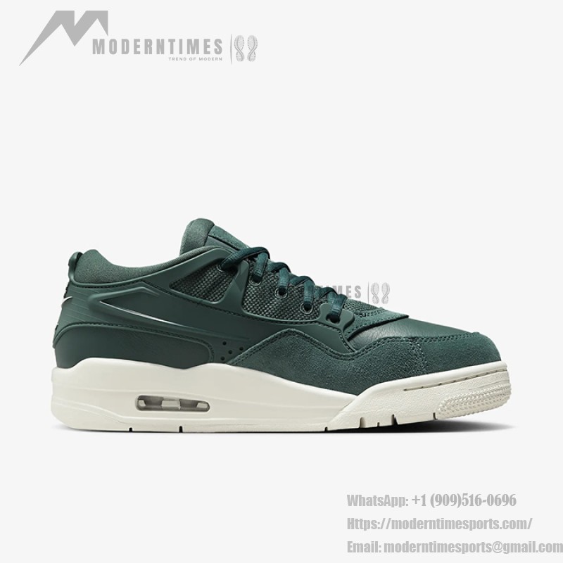 Air Jordan 4 RM Low "Oxidized Green" FQ7940-300 low-top sneakers in oxidized green