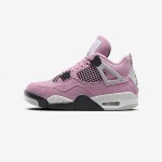 Air Jordan 4 Retro AQ9129-501 오키드 유니섹스 스니커즈