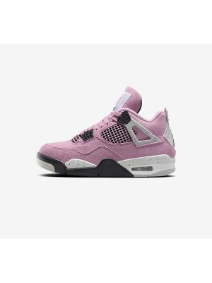 Air Jordan 4 Retro AQ9129-501 Orchidee Modische Retro-Sneaker Bequemes Unisex-Design