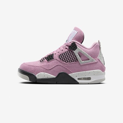 Air Jordan 4 Retro AQ9129-501 Orchid Trendy Retro Sneakers Comfortable Unisex Design