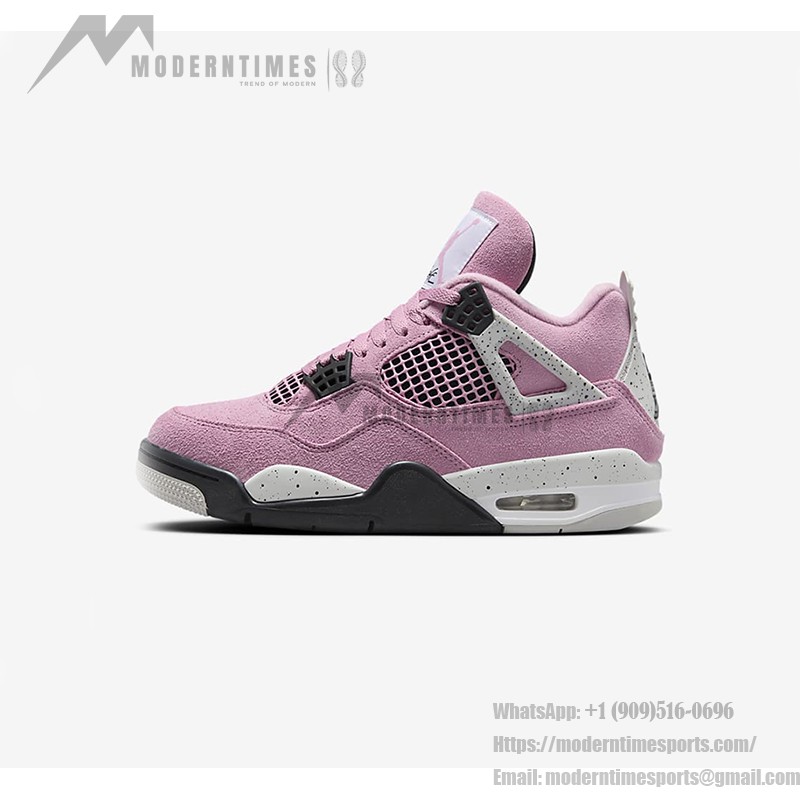 Air Jordan 4 Retro AQ9129-501 오키드 유니섹스 스니커즈