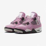 Air Jordan 4 Retro AQ9129-501 Orchid Sneakers in Unisex Design