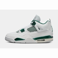 Air Jordan 4 FQ8138-103 White and Oxidized Green | Men's & Women's Basketball Shoes