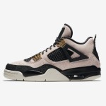 女性用Air Jordan 4 Retro Splatter AQ9129-601スニーカー - ユニークなデザイン