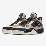 女性用Air Jordan 4 Retro Splatter AQ9129-601スニーカー - ユニークなデザイン