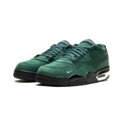 Air Jordan 4 x Nigel Sylvester "Pro Green" HF4334-300 - Collaborative Forest Green Low-Top Sneakers, Durable, Trendy, Street-Style