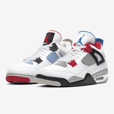 Air Jordan 4 Retro 'What The' CI1184-146 - Unique Mismatched Design with Ultimate Comfort and Style