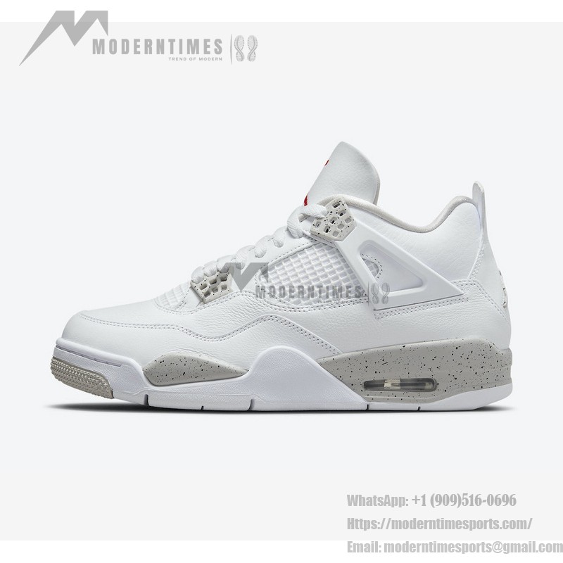 Air Jordan 4 "White Oreo" CT8527-100 Classic Limited Edition Basketball Shoes