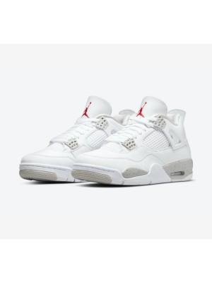 Air Jordan 4 "White Oreo" CT8527-100 Classic Limited Edition Basketball Shoes - The Perfect Blend of Style and Comfort