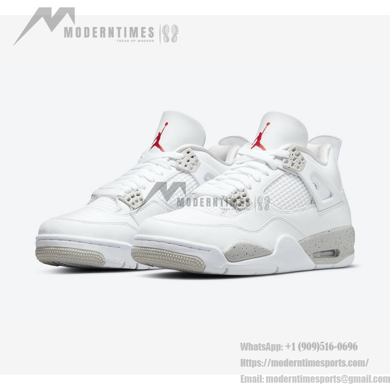 Air Jordan 4 "White Oreo" CT8527-100 Classic Limited Edition Basketball Shoes