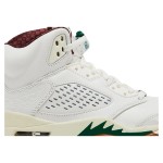 Air Jordan 5 Retro High-Top "El Grito" Sail and Dark Pony Men's Sneakers