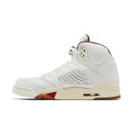 Air Jordan 5 Retro High-Top "El Grito" Sail and Dark Pony Men's Sneakers