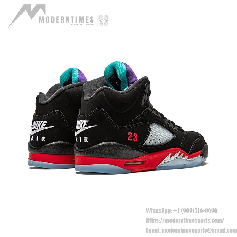 Air Jordan 5 Retro "Top 3" Classic Tri-Color Basketball Sneakers