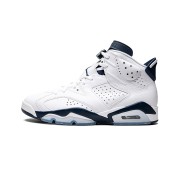 Air Jordan 6 "White/Navy" CT8529-141 | Men's/Women's High-Top Basketball Sneakers | Stylish & Comfortable, Limited Edition