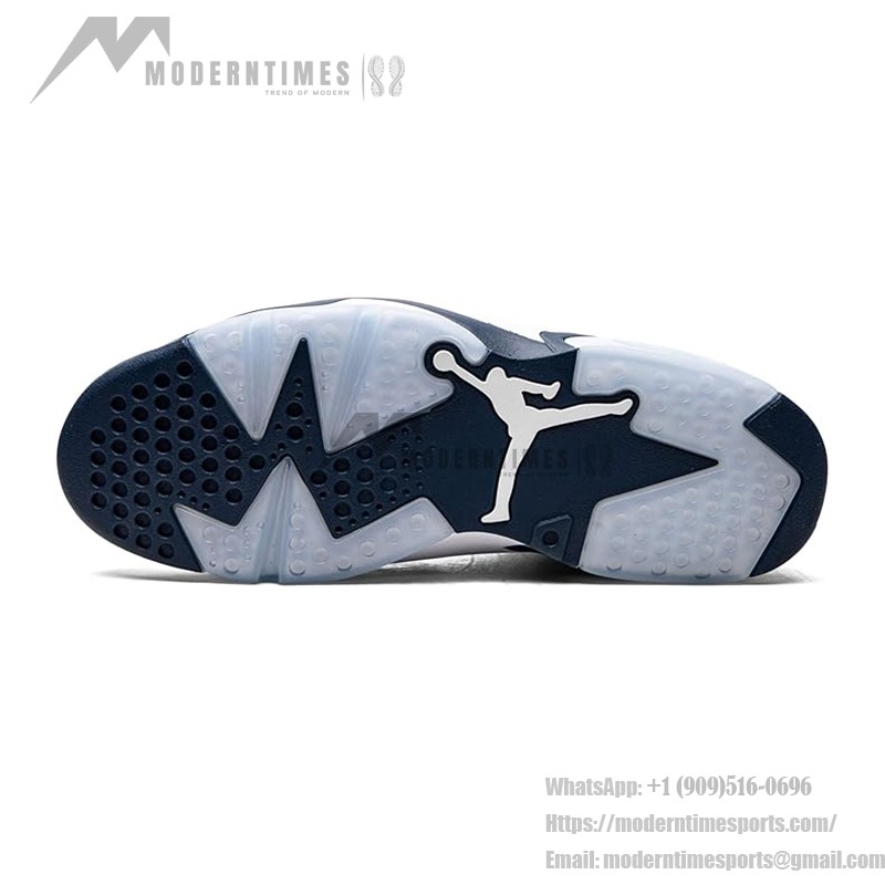 Air Jordan 6 "White/Navy" CT8529-141 | High-Top Basketball Sneakers for Men and Women