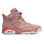 Air Jordan 6 Retro 'Aleali May' CI0550-600 – Rust Pink and Bright Crimson Sneakers