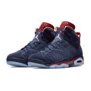 Air Jordan 6 "Navy/Red" CI6293-416 | Men's/Women's High-Top Basketball Sneakers | Comfortable & Stylish, Limited Edition