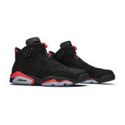 Air Jordan 6 "Black/Infrared" 384664-060 | Men's/Women's High-Top Basketball Sneakers | Stylish & Comfortable, Limited Edition